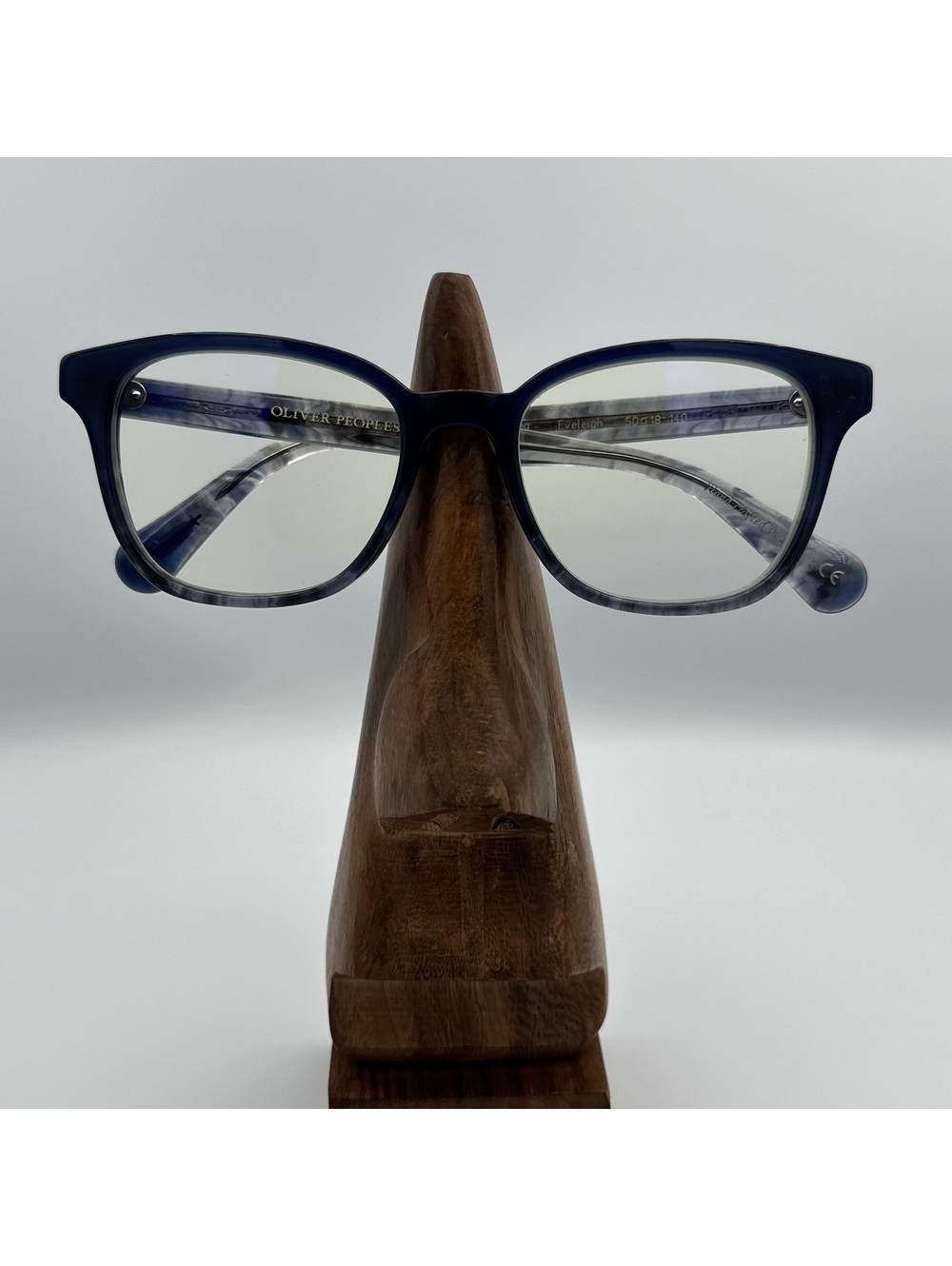 Oliver Peoples Eveleigh Blue and Gray Marble Glasses Frames
